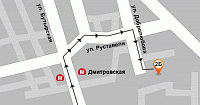 Схема проезда в АрендаАвто-лга